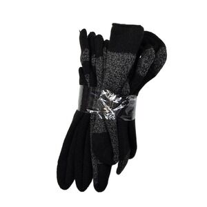 Avalanche Mens Thermal Socks 3 Pair Shoe Size 6-12 Ultimate Crew Black‎